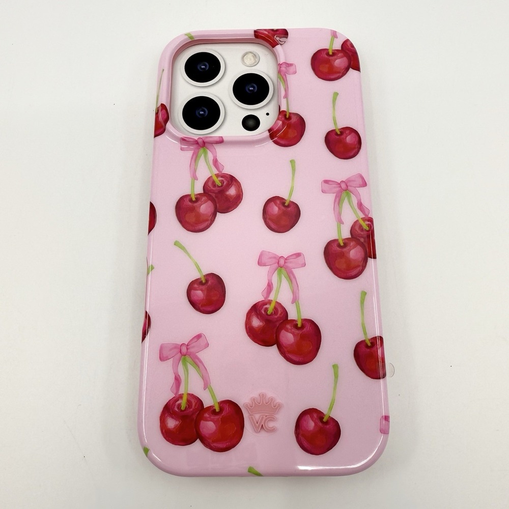 VELVET CAVIAR Magsafe Case for Apple iPhone 16 Pro Pink Sweet Cherry NEW - Picture 1 of 2